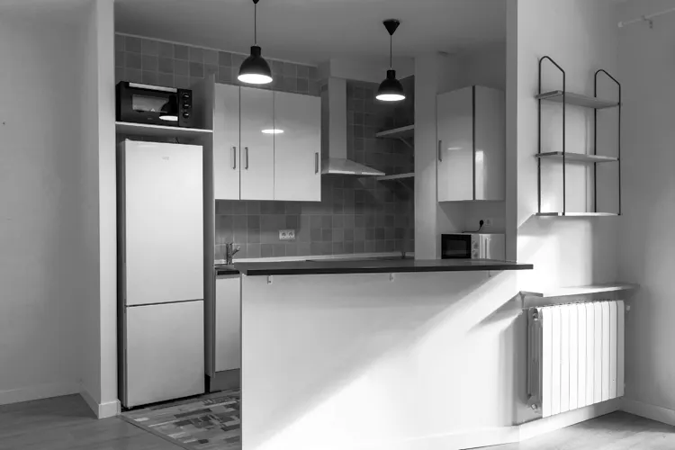 Foto de cocina en un piso en alquiler