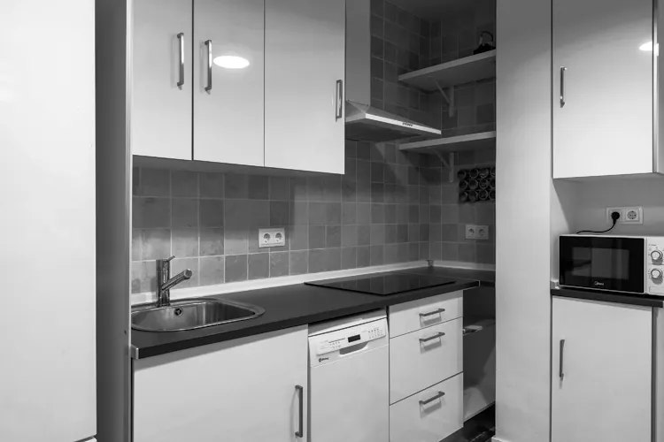 Foto de cocina en un piso en alquiler