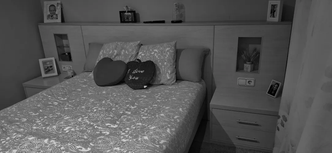 Foto de dormitorio en un piso en alquiler