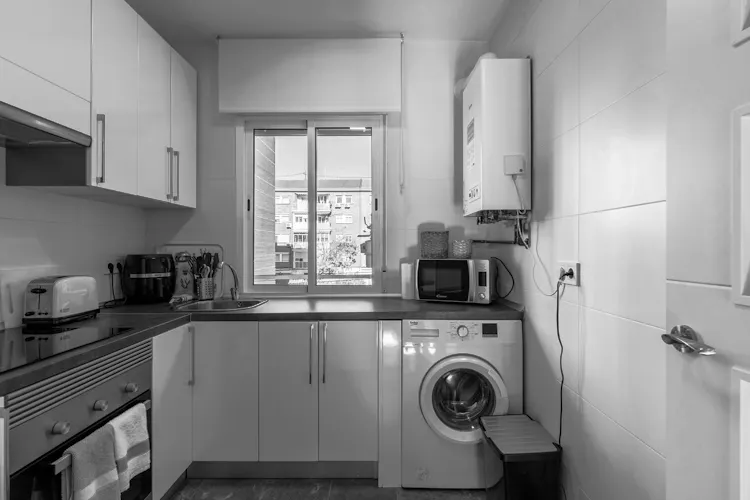 Foto de cocina en un piso en alquiler