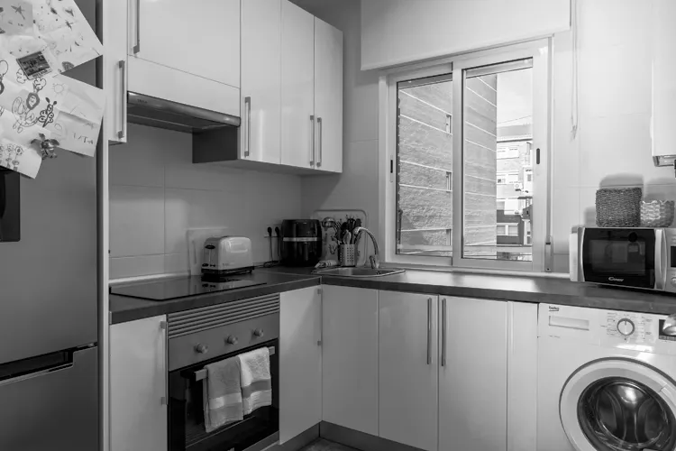 Foto de cocina en un piso en alquiler