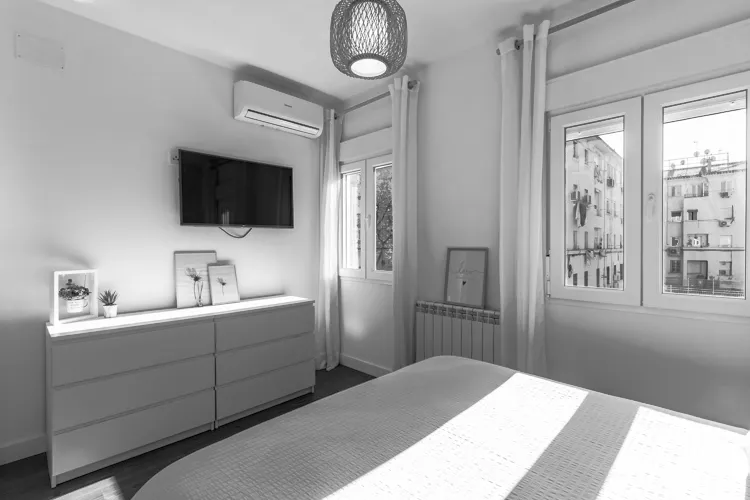 Foto de dormitorio en un piso en alquiler