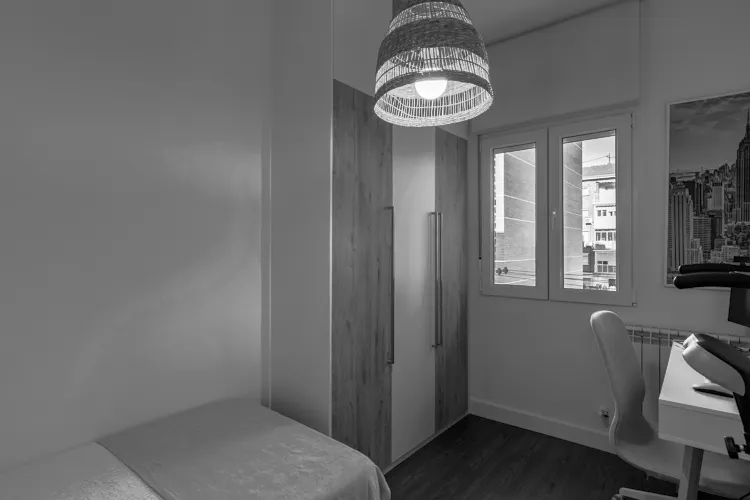 Foto de dormitorio en un piso en alquiler