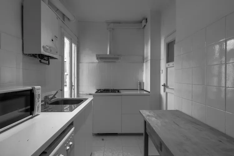 Foto de cocina en un piso en alquiler