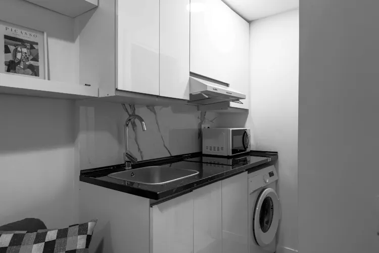 Foto de cocina en un piso en alquiler