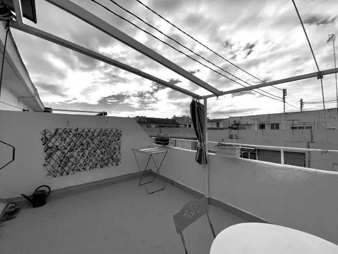 Foto de terraza en un piso en alquiler