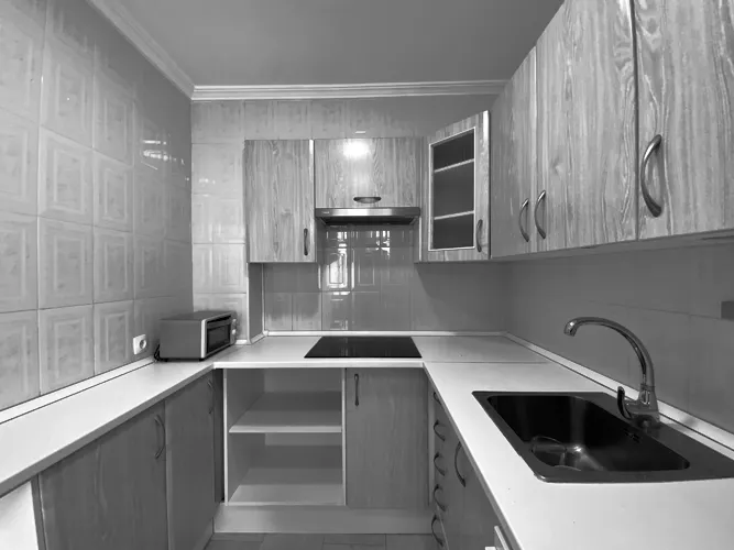 Foto de cocina en un piso en alquiler