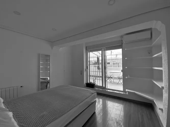 Foto de dormitorio en un piso en alquiler