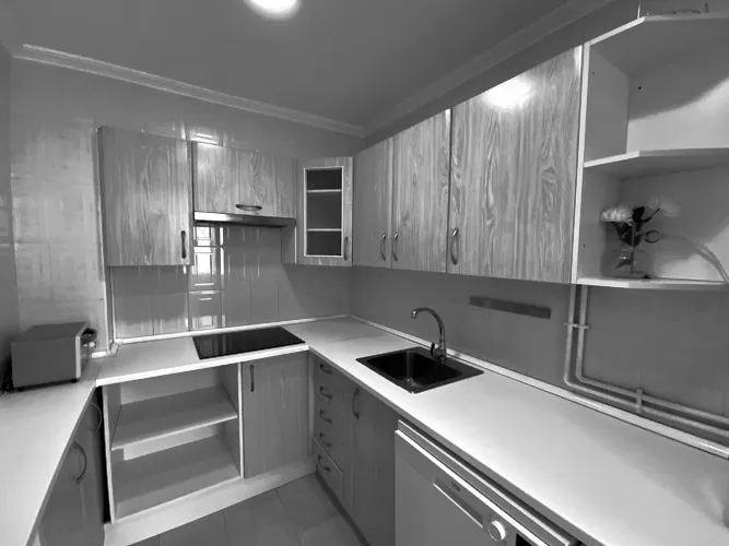 Foto de cocina en un piso en alquiler