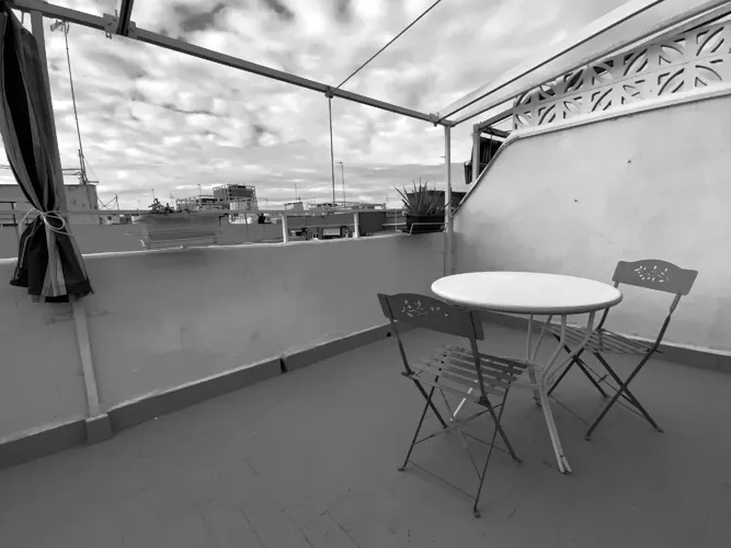 Foto de terraza en un piso en alquiler