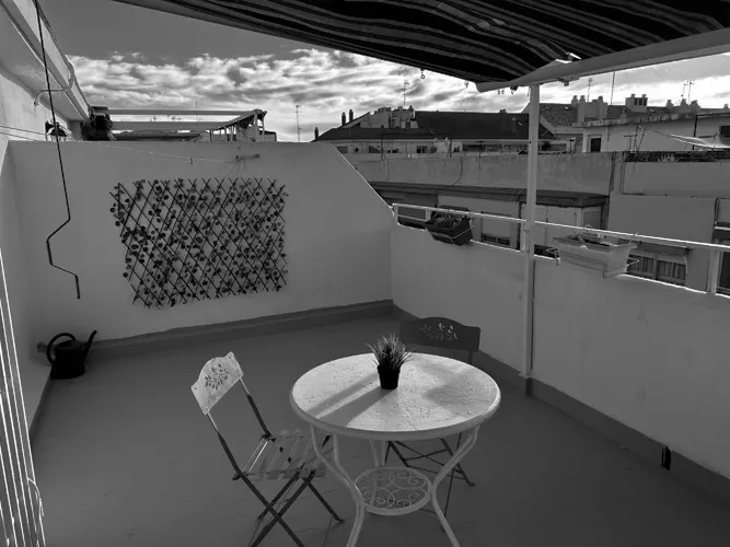 Foto de terraza en un piso en alquiler