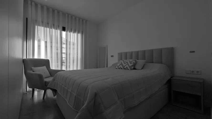 Foto de dormitorio en un piso en alquiler