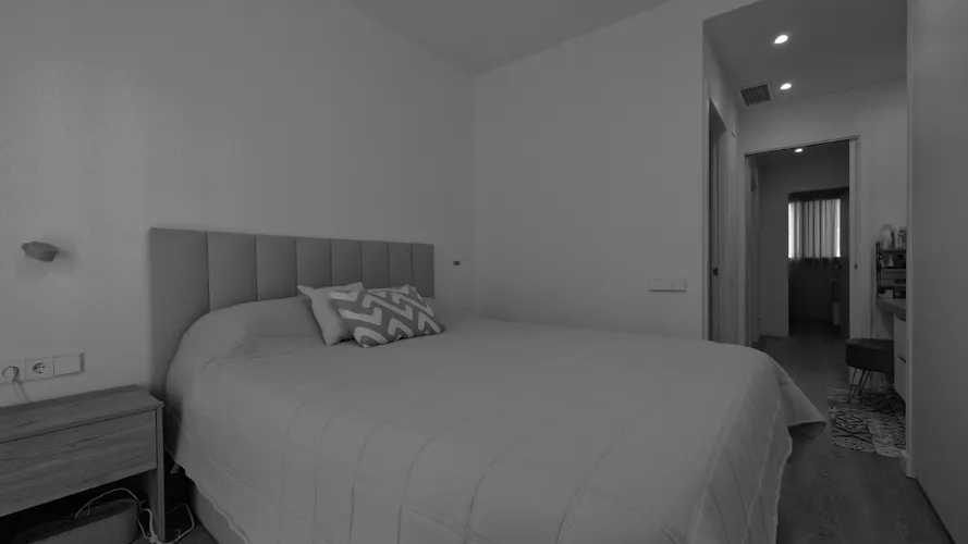 Foto de dormitorio en un piso en alquiler