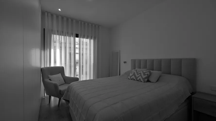 Foto de dormitorio en un piso en alquiler