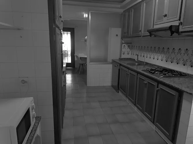 Foto de cocina en un piso en alquiler
