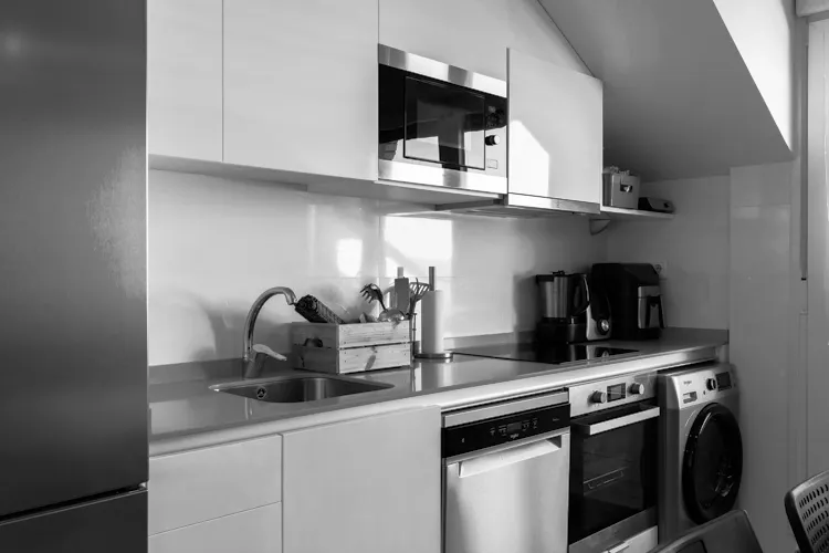 Foto de cocina en un piso en alquiler