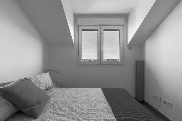 Foto de dormitorio en un piso en alquiler