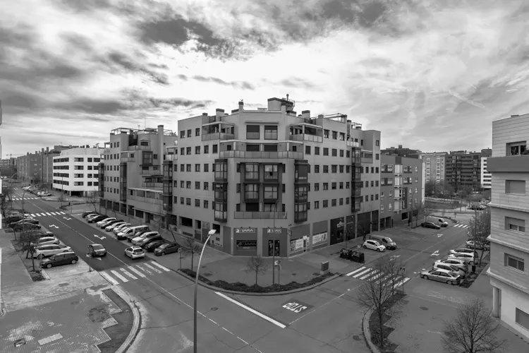 Foto de vistas en un piso en alquiler