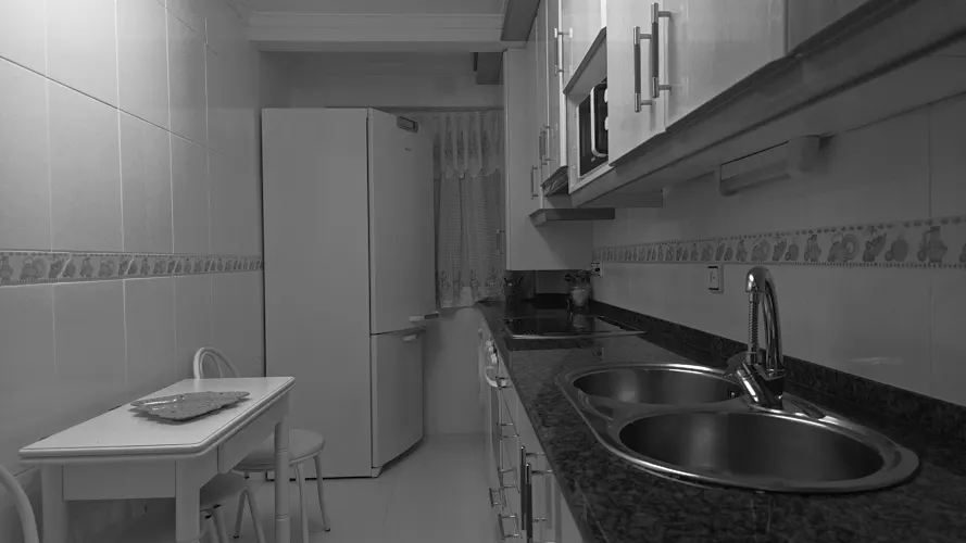 Foto de cocina en un piso en alquiler