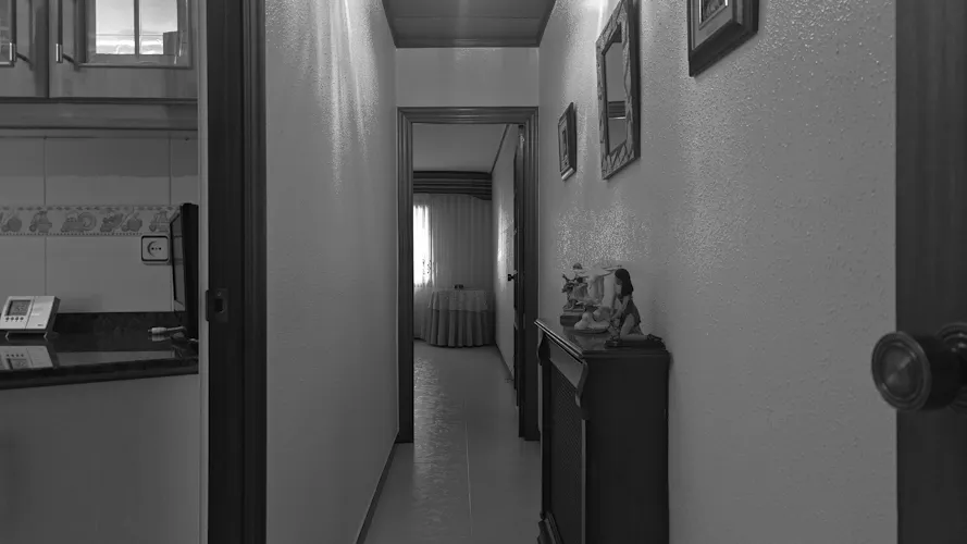 Foto de pasillo en un piso en alquiler