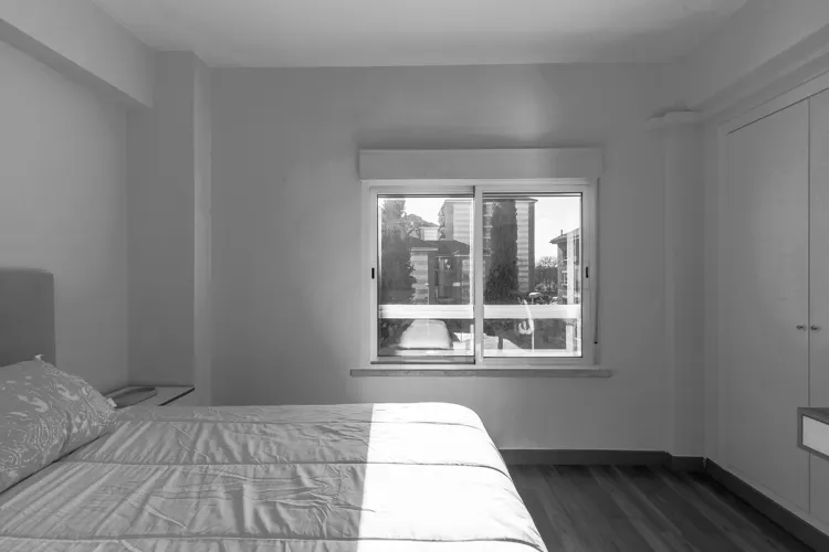 Foto de dormitorio en un piso en alquiler