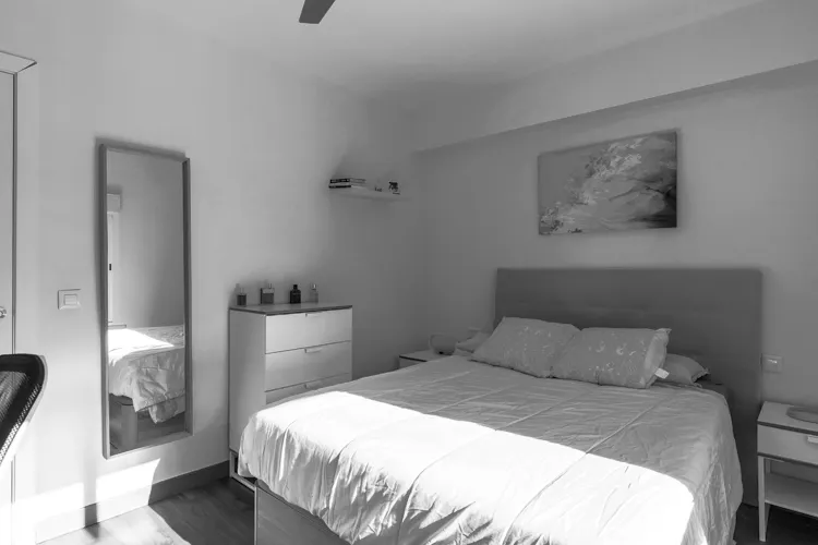 Foto de dormitorio en un piso en alquiler