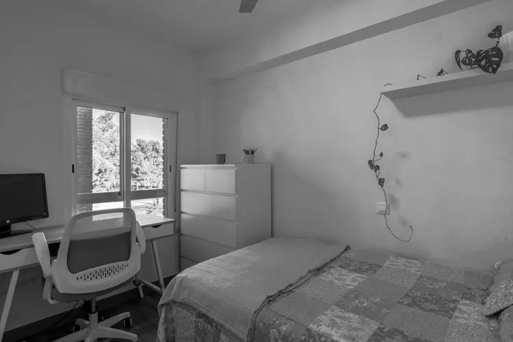 Foto de dormitorio en un piso en alquiler