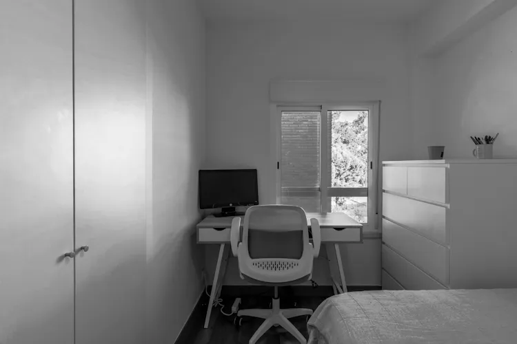 Foto de dormitorio en un piso en alquiler