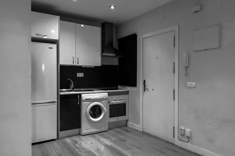 Foto de cocina en un piso en alquiler