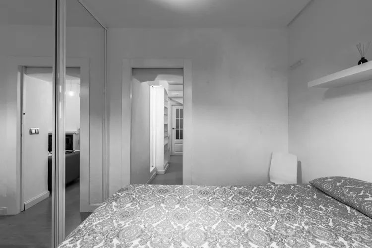 Foto de dormitorio en un piso en alquiler