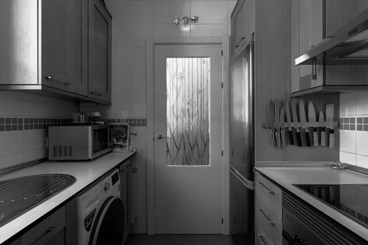 Foto de cocina en un piso en alquiler