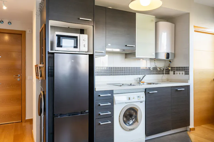 Foto de cocina en un piso en alquiler