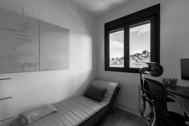 Foto de dormitorio en un piso en alquiler