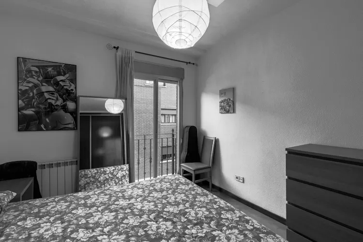 Foto de dormitorio en un piso en alquiler
