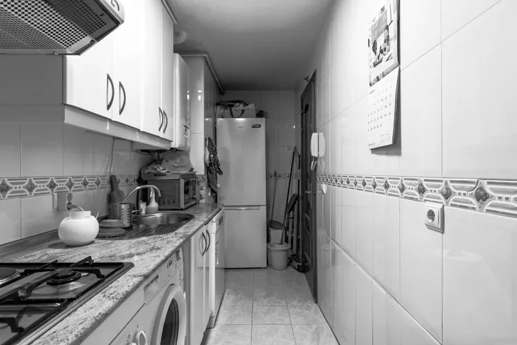 Foto de cocina en un piso en alquiler
