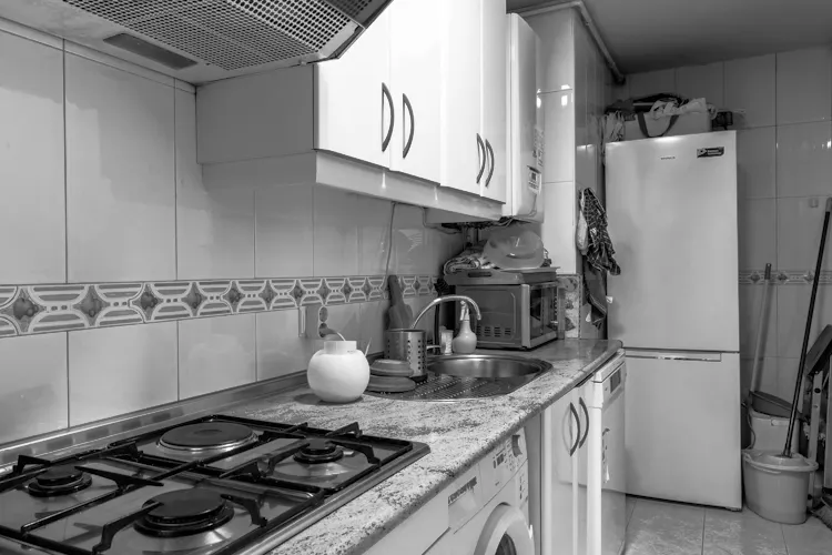Foto de cocina en un piso en alquiler