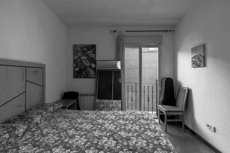 Foto de dormitorio en un piso en alquiler