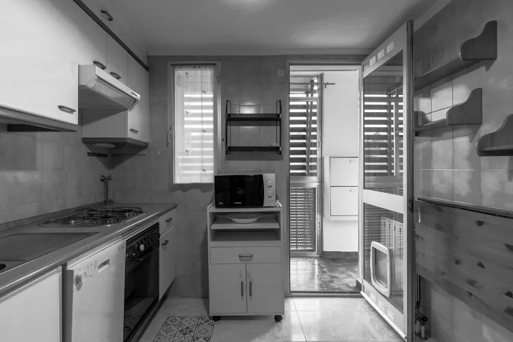 Foto de cocina en un piso en alquiler