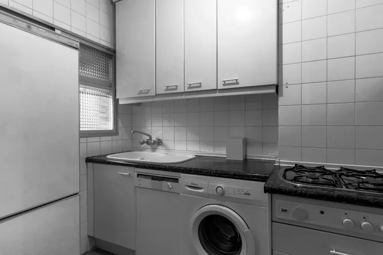 Foto de cocina en un piso en alquiler