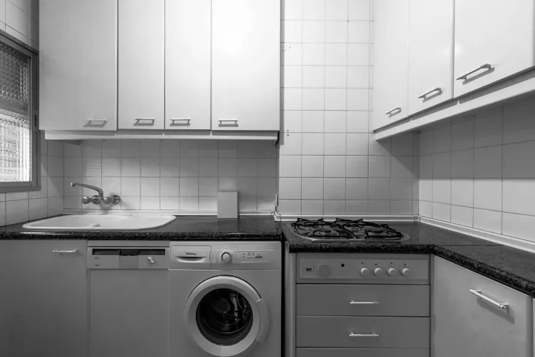 Foto de cocina en un piso en alquiler