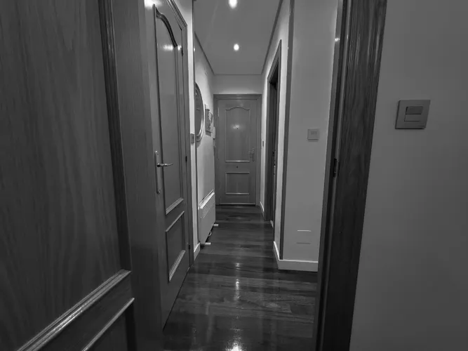 Foto de pasillo en un piso en alquiler