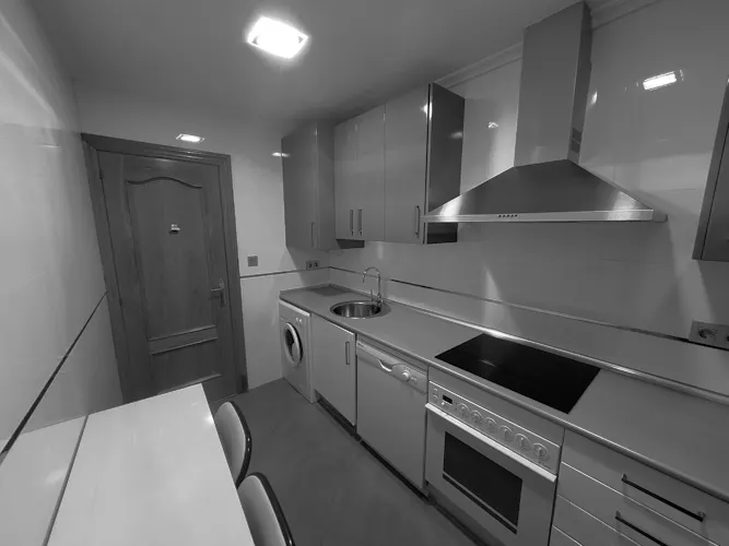 Foto de cocina en un piso en alquiler
