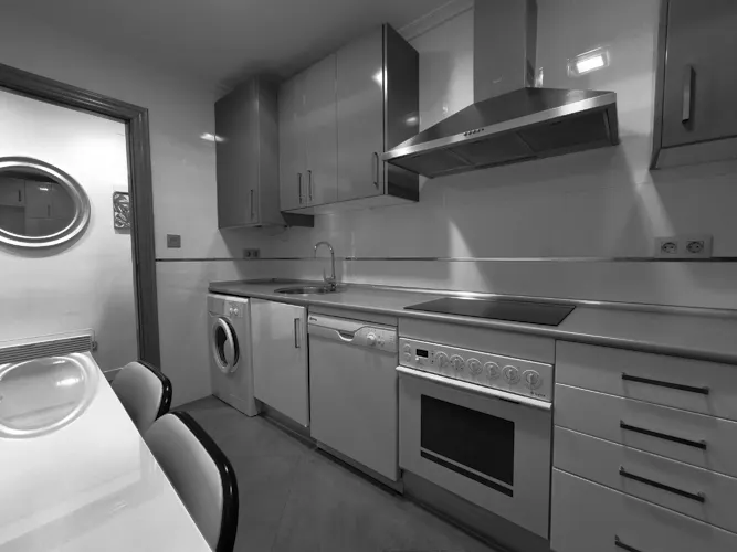 Foto de cocina en un piso en alquiler