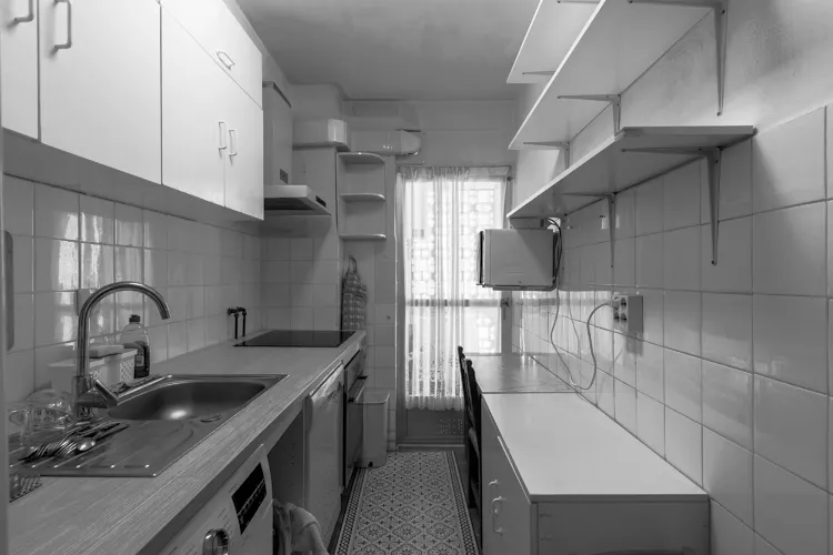Foto de cocina en un piso en alquiler