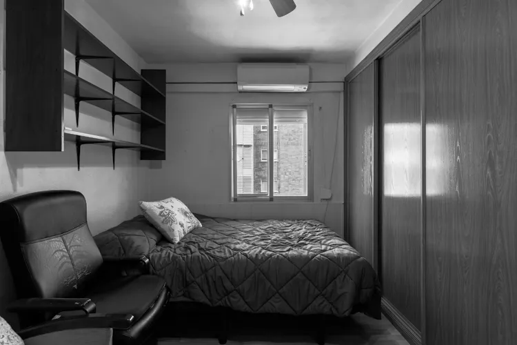 Foto de dormitorio en un piso en alquiler