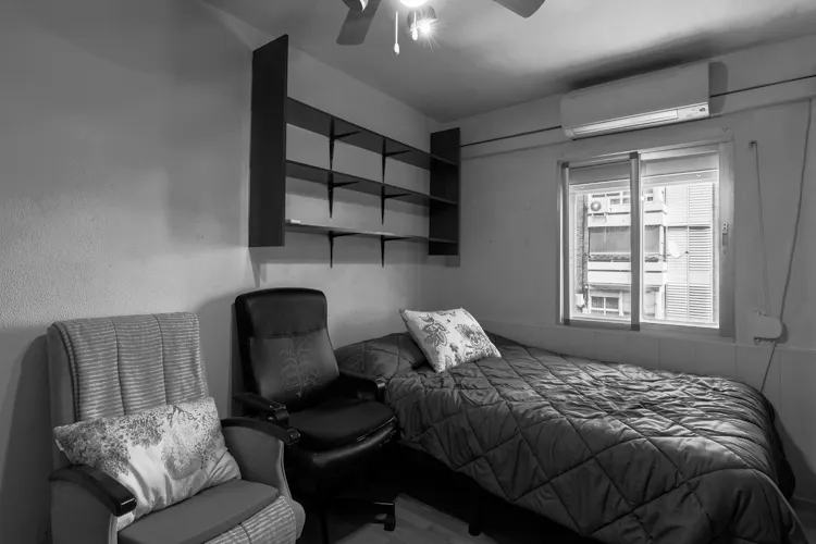 Foto de dormitorio en un piso en alquiler
