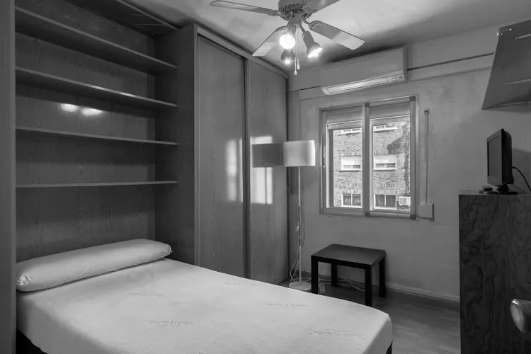 Foto de dormitorio en un piso en alquiler
