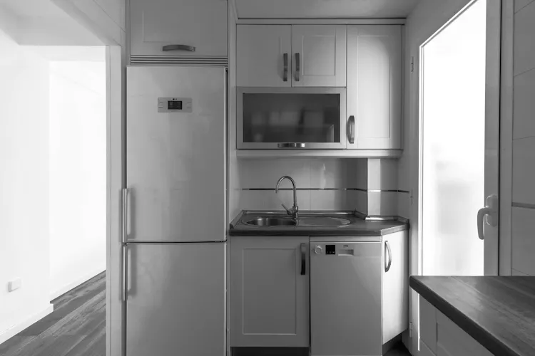 Foto de cocina en un piso en alquiler