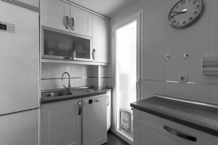 Foto de cocina en un piso en alquiler