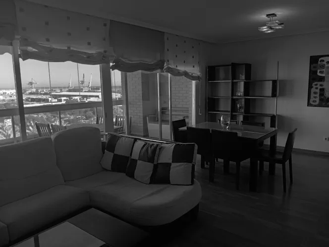 Foto de salón en un piso en alquiler